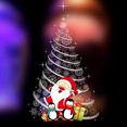 thumbnail image 3 of ziyahi Removable Santa Pattern Wallpaper Christmas Mural Decal Art Wall Door Window Sticker Living Room Decor, 3 of 8