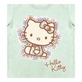 thumbnail image 2 of Playera Para Niña Sanrio Hello Kitty Cuello Redondo Manga Corta Talla 6 Verde, 2 of 2