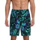 thumbnail image 1 of Fotbe Blue Floral with Butterflies Pantalones Cortos de Pijama para Hombre, Ropa de Dormir, Pantalones de Pijama Cortos para Hombre-Small, 1 of 6