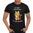 thumbnail image 1 of Playera Gato Antistupid Meme Caballero Once  Playera manga corta, 1 of 3