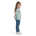 thumbnail image 2 of Super Kitties Toddler Girls Quarter Zip Top, Sizes 12 Months - 5T, 2 of 5