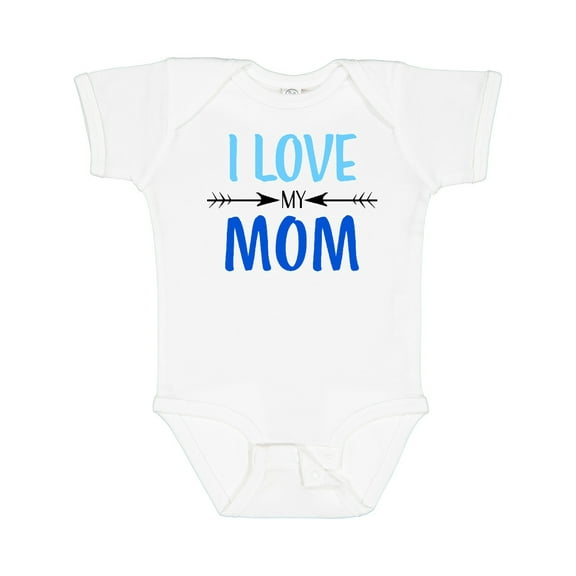 Inktastic I Love My Mom Mothers Day Boys or Girls Baby Bodysuit
