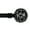 Black, variant on H.VERSAILTEX Contemporary 0.75 Inch Stainless Steel Ball and Cage Adjustable Single Curtain Rod 28-48 Inches,Pewter