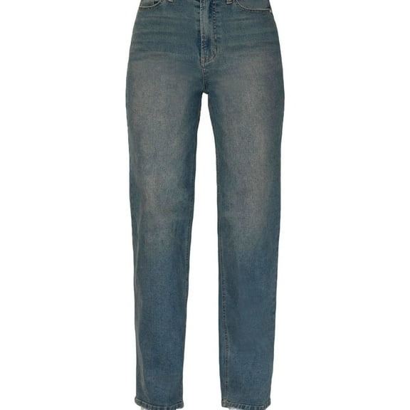 MADDEN GIRL Womens 90s Faded Relaxed Fit Jeans, Blue, 3