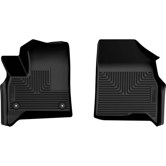 Husky Liners 52571 X-Act Contour Floor Liners Fits 2024-2025 Buick Enclave, Chevy Traverse & GMC Acadia Front Row 2 Pc Black