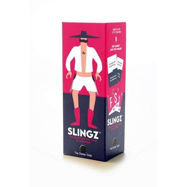 Juego de cartas Slingz The Quick and Hilarantemente Spicy de 2 a 7 jugadores