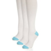 The Right Fit Women's Basic, Mid Calf Cotton, Compression Dress Socks - Solid