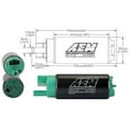thumbnail image 7 of AEM 50-1200 High Flow In-Tank Fuel Pump 340LPH - Offset Inlet, 7 of 7