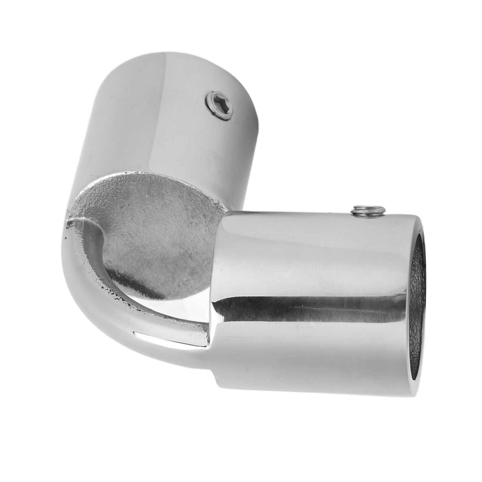 Boat Hand Rail Fitting, Rustproof Stainless?Steel 22mm 90? Boat Pipe Connector For Marine?Yachts