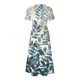 thumbnail image 5 of Vestido de Manga Corta para Mujeres Vestido de Verano de Cuello Redondo Impreso, Poliéster de Tamaño Verdadero Diario Y Vestido de Fiesta, 5 of 5