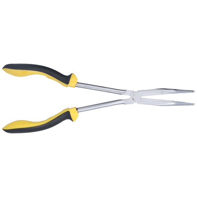 Alicates de punta curva extendida Bling Bling SK‑285B 11 pulgadas 60 grados para TRABAJOS de mantenimiento manual