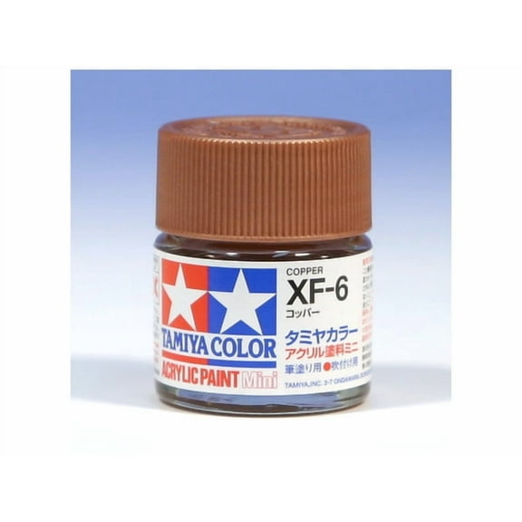 Tamiya Color Mini XF-6 Copper Acrylic Paint 10ml