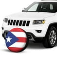 thumbnail image 2 of KAKALAD Puerto Rico Flag Spare Tire Cover Universal Car Vehicle Tools For Rv SUV Truck Camper Travel Trailer Accessories Buckle 16” Inch, 2 of 6