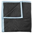 thumbnail image 4 of Sure-Max Moving & Packing Blanket - Ultra Thick Pro - 80" x 72" (65 lb/dz weight) - Professional Quilted Shipping Furniture Pad Black - 1 Blanket, 4 of 5