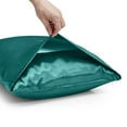 thumbnail image 6 of Satin Pillowcase For Hair And Skin,Pillowcases Standard Size Set Of 2,Luxury And Soft Satin Pillowcovers 2 Pack (20x30 Inches), 6 of 6