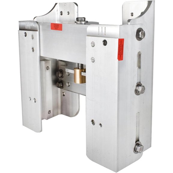 JPL4500 Manual Adjustable 6 Outboard Motor Plate Aluminum Replacement for Boat Steering System