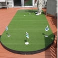thumbnail image 3 of Big Moss Golf Commander 6'X15' Indoor/Outdoor Practice Putting Chipping Green with 3 Cups, 3 of 4