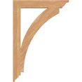 thumbnail image 3 of Ekena Millwork 3 1/2"W x 26"D x 38"H Thorton Traditional Smooth Bracket, Western Red Cedar, 3 of 4