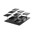 thumbnail image 5 of colcolo Acrylic Display Stand Cupcake Stand for Toys Badges Decoration and Organizer Black, 5 of 7