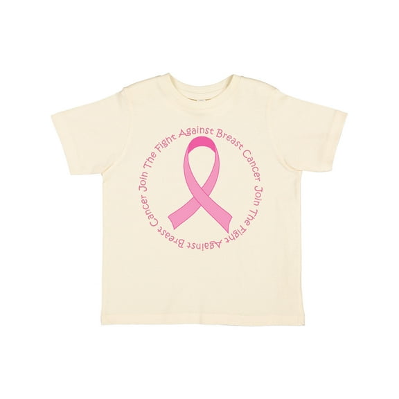 Inktastic Fight Against Breast Cancer Girls Toddler T-Shirt