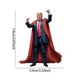 thumbnail image 4 of Adorno Acrílico Donald para Espejo Retrovisor Interior Del Coche (B), 4 of 4