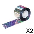 thumbnail image 1 of Pack de 6 cintas reflectantes shamjiam para ahuyentar aves en jardines al aire libre 2 piezas, 1 of 8