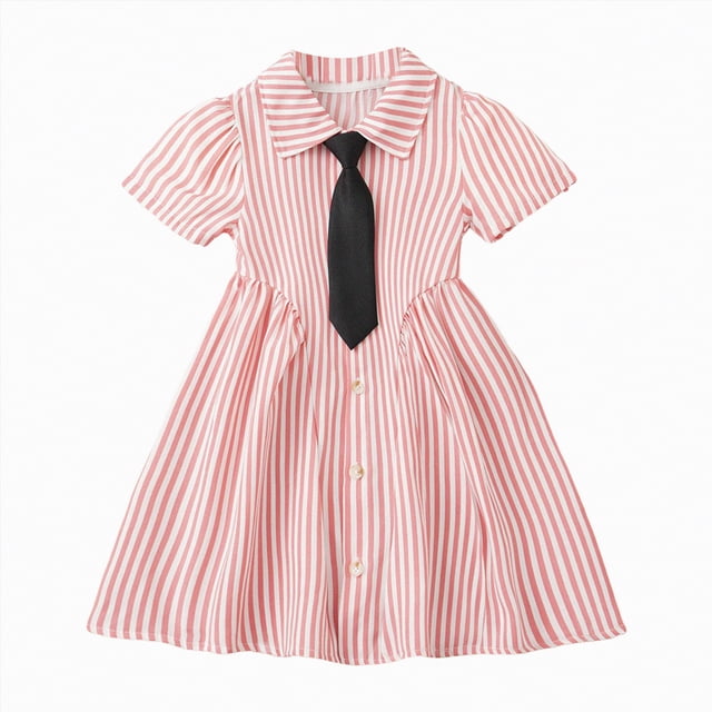 Gubotare Robes Tutu pour Tout-Petites Filles Robe Papillon pour Bébé Fille Tutu à Volants Sans Manches Robes Robe de Fête 2T 3T (Rose,2-3 Ans)