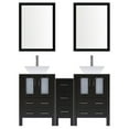 thumbnail image 1 of LessCare Modern 72'' Double Bathroom Vanity Set with Mirror, 1 of 2