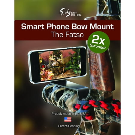 Smartphone Camera Bow Phone Mount for Use with Iphone, samsung, gopro, and (Best Gopro Car Mount)