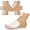 Beige, variant on Lsupdaol 8 Pcs Precut Kinesiology Tape for Ankle Cotton Breathable Elastic Athletic Tape Pain Relief Minimize Ankle Sprain Provides Support and Stability for Ligament and Muscle Marathon Use(Blue)