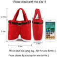 thumbnail image 5 of 10 PCS Decoraciones navideñas Bolsas de regalo Bolsas de dulces Estilo pantalón de Papá Noel Bolsas de golosinas encantadoras para niños Lo mejor para bodas Vacaciones Año nuevo Tamaño pequeño, 5 of 5