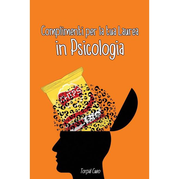 Complimenti Per La Tua Laurea In Psicologia Biglietto Auguri A Libro Regalo Divertente Per Psicologo O