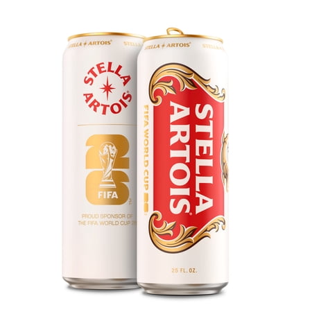 Stella Artois Premium Lager Beer 25 fl oz 1 Aluminum Can 5% ABV