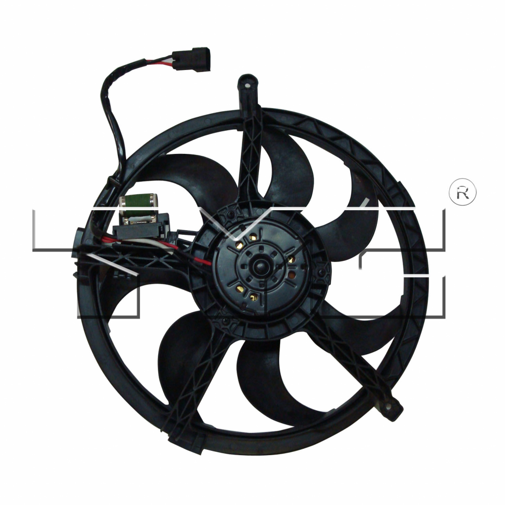 For Mini Cooper S Convertible Radiator / Condenser A/C Cooling Fan