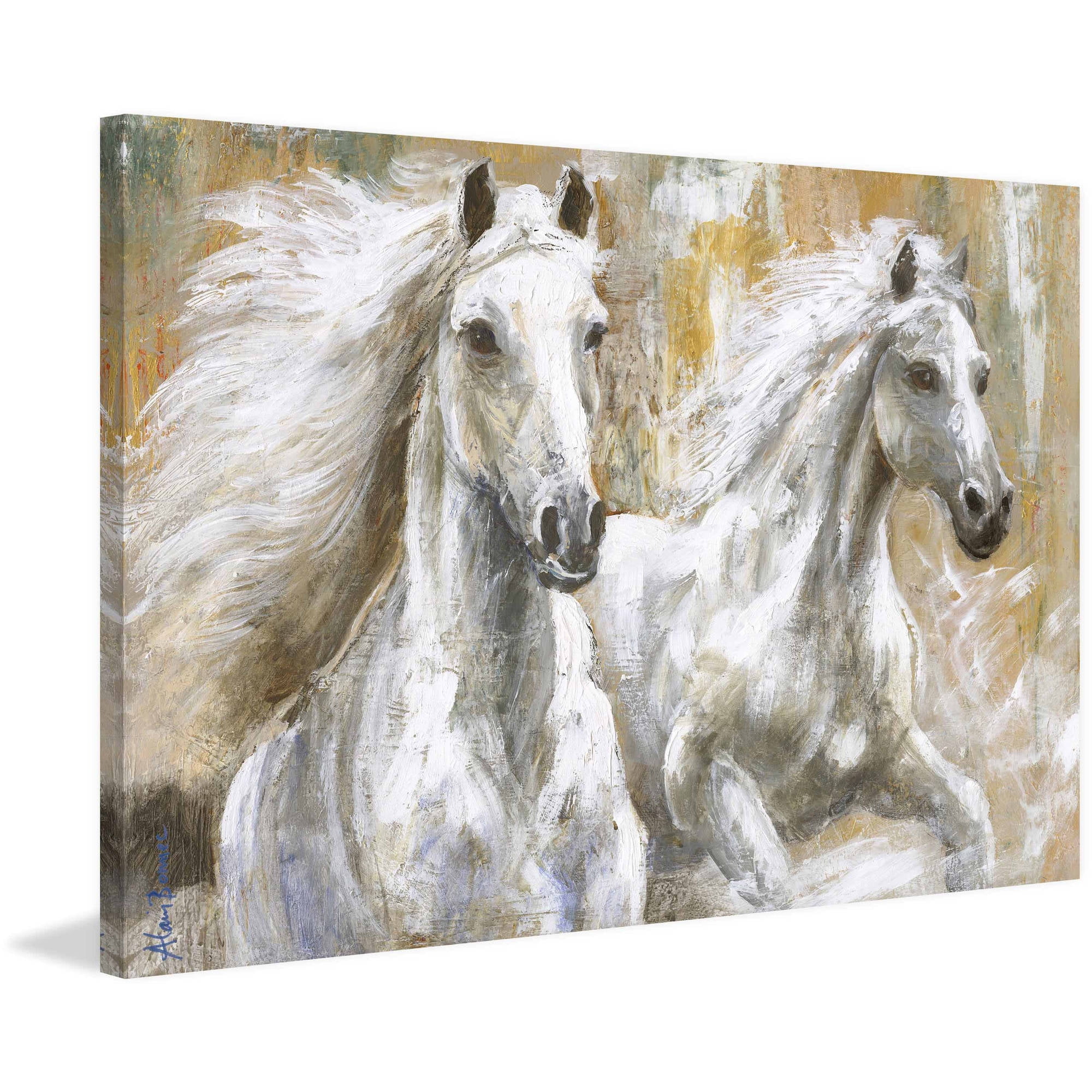 "Freedom" Painting Print on Wrapped Canvas