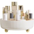 thumbnail image 1 of Makeup Organizer, 360 Degree Rotating Perfume Organizer (white, Large), 1 of 5