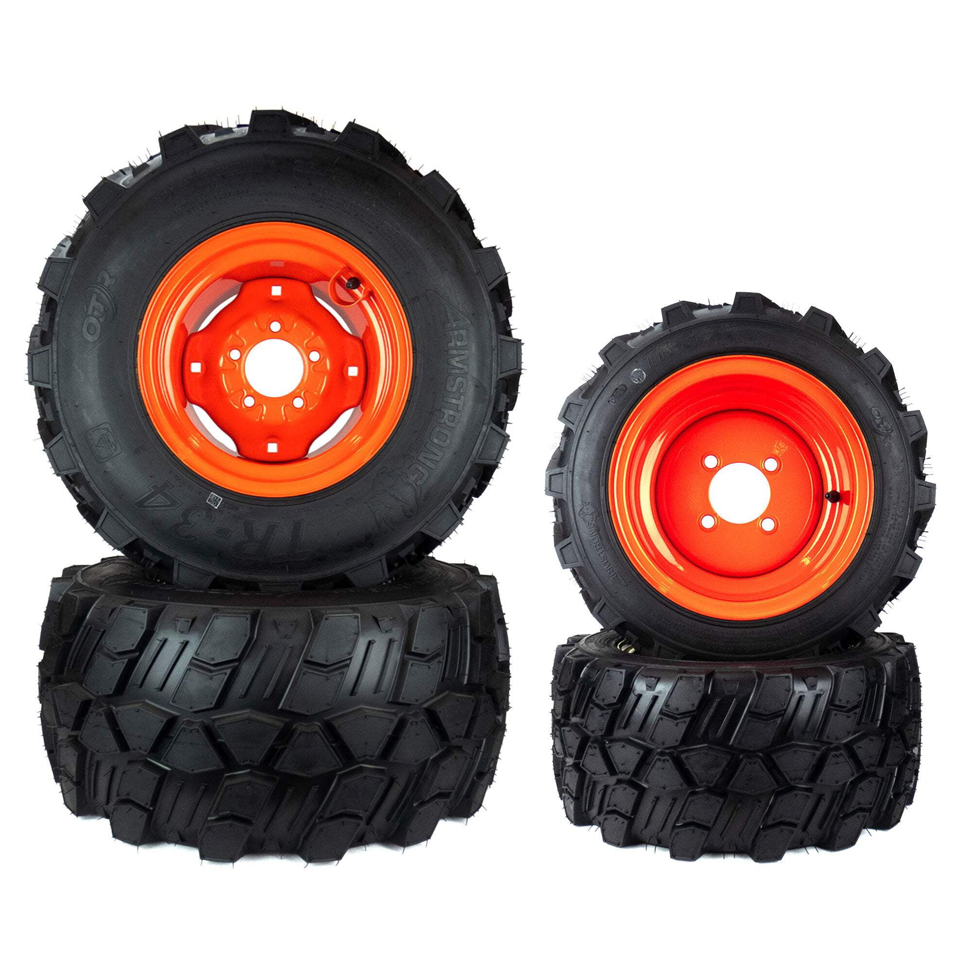 Bxx2  6800 Zion - Gloss Black Milled Red - 8 Lugs – RTXWHEELS