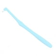 thumbnail image 2 of Cepillo de dientes de ortodoncia de 3 piezas, cabezal pequeño, para limpieza dental, color azul, 2 of 13
