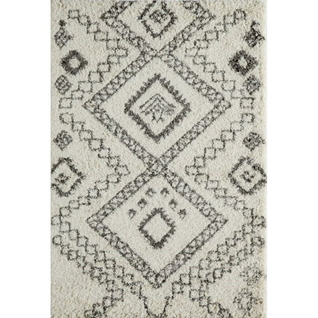 Momeni Maya 5'3" X 7'6" Tapis Contemporain en Ivoire