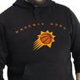 thumbnail image 7 of Men's G-III Sports by Carl Banks Black Phoenix Suns Adaptive Team Arc Fleece Hoodie, 7 of 7