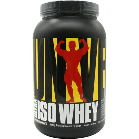 Universal Nutrition Ultra Iso Whey Supplement - 30 Servings - Chocolate Shake