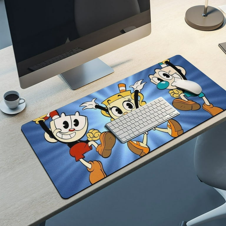 Cuphead Mugman Chalice Mouse Pad Extended Gaming No-sliped Large