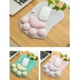 thumbnail image 3 of Hweilai Cat Paw Design Mouse Pad Wrist Support Comfortable for Computer Mac Laptop, 3 of 5