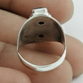 thumbnail image 4 of Red Garnet Gemstone Ring, Statement Ring, Band Ring, Engagement&nbsp;Gifts For Couples, Anxiety&nbsp;Ring, Birthday&nbsp;Gifts For Men, Valentines Day Gifts For Him, January Birthstone (garnet, 7), 4 of 5