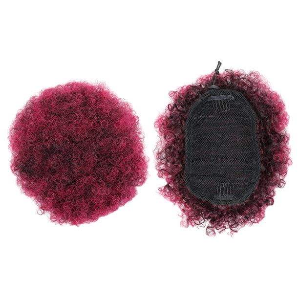 Qarigey Up Wraps pelo sintético fácil de usar con estilo peinados Afro extensión Afro Bun para cabello Natural Cuidado del cabello Q9 1001A