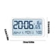 thumbnail image 3 of Fiudx Ofertas relámpago del día, solo en línea Reloj meteorológico digital multifunción con pantalla grande LCD, medidor de temperatura y humedad para interiores, con despertador, calendario semanal,, 3 of 6