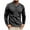 Dark Gray-muscle shirt men, variant on Txeol Mens Long Sleeve Henley Shirts Casual Button Down V Neck Cotton T-Shirt with Pocket,Army Green,XXXL