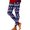 c-Dark Blue, variant on Kcolen Tummy Control Yoga Pants for Women, High Elastic Waistband Workout Yoga Pants, Christmas Themed Print, Winter Gifts for Women, Gym Wear