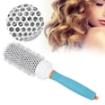 thumbnail image 1 of Fugacal Cepillo de pelo redondo, cepillo redondo para mujer y hombre secado por soplado Cepillos redondos barril térmico ni?os seco húmedo fino grueso salón hogar peine cerdas Fugacal No se aplica, 1 of 6