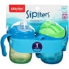 Playtex Sipsters Spill Proof Starter Set Training Cups, Stage 1, 4M+, 6 oz, 2 cups, Assorted Colors